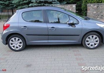 Wahacz tylny lewy Peugeot 207 FL